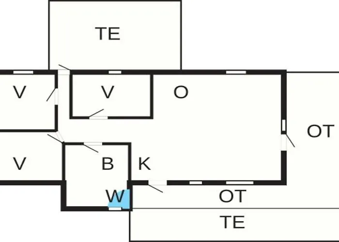 6 Person In Romo Casa de Férias Lakolk